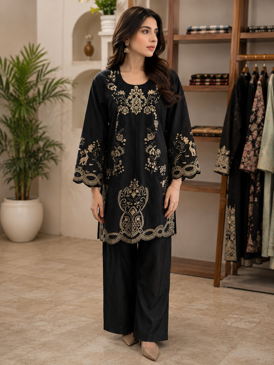 2 Piece - EMBROIDERY SUIT- 42653225