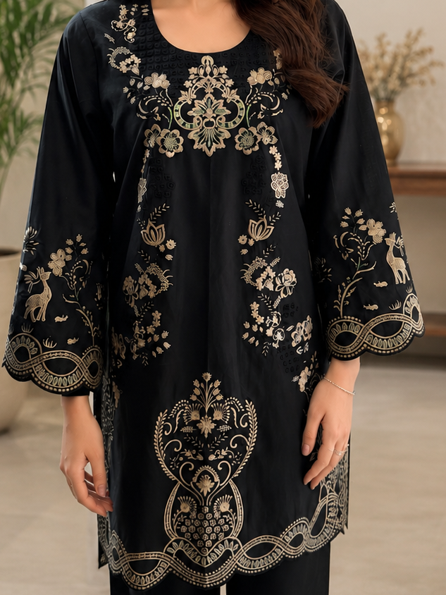 2 Piece - EMBROIDERY SUIT- 42653225